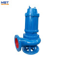 132kw electric mechanical seal submersible effluent wastewater pump